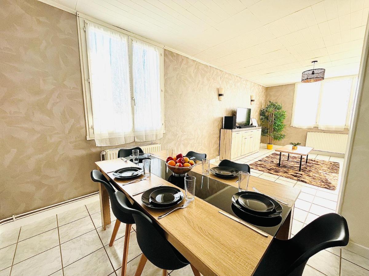 "Le Savanna" Magnifique T3 Montlucon Centre - Hopital - Parking Gratuit Dış mekan fotoğraf
